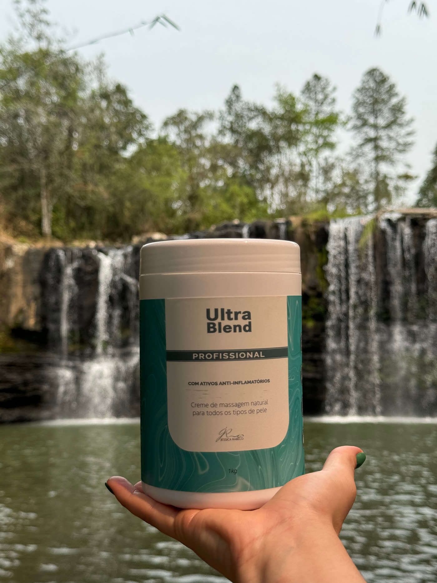 Ultra Blend em ambiente natural